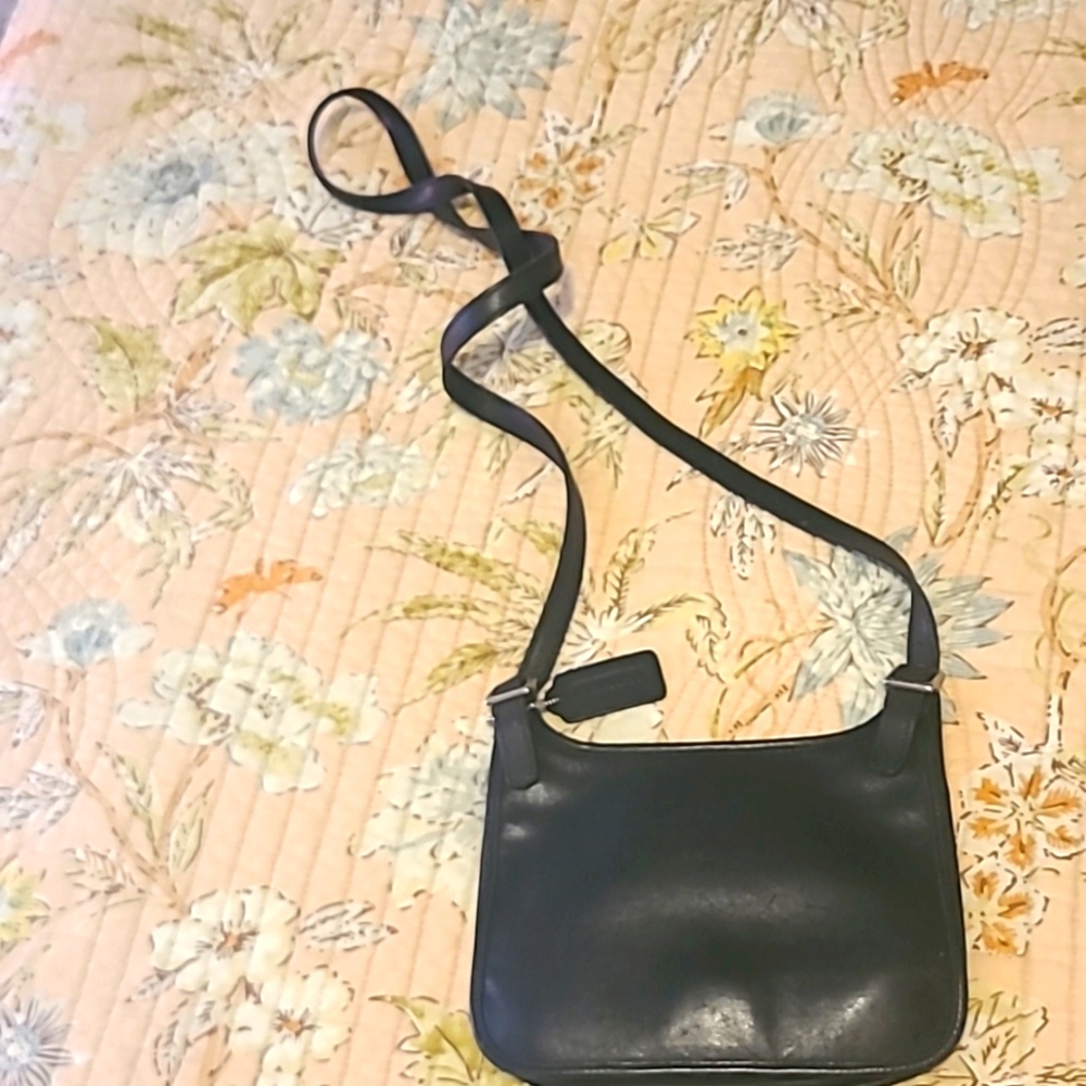 Coach leather vintage cross body